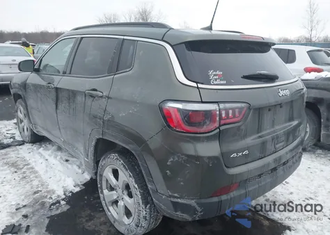 2019 Jeep Compass Latitude 4X4 from USA, damaged, VIN 3C4NJDBB3KT711982